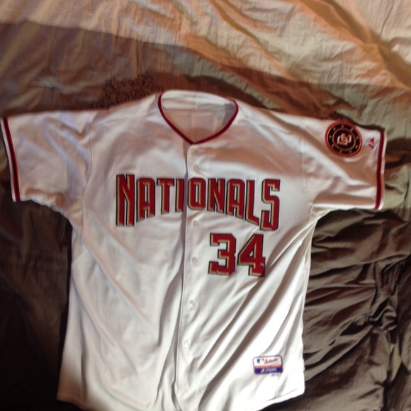 Bryce Harper Wash Nationals jersey MLB authentic - Picture 1 of 6